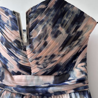 Off-the-shoulder cocktail dress