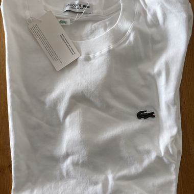 T-shirt Lacoste blanc