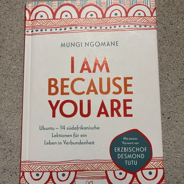 Book I am because you are