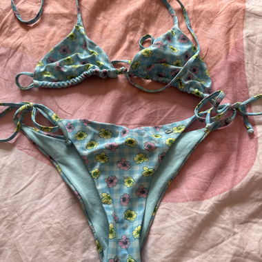 Ensemble de bikini floral