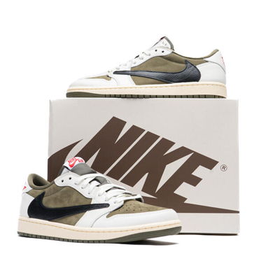 Nike Jordan 1 Low - Travis Scott Medium Olive