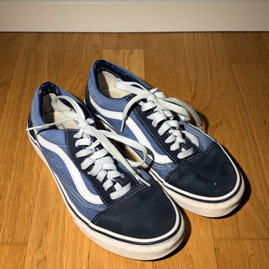 Baskets Vans bleu marine