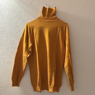 Ochre yellow roll-neck from New Yorker