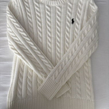 Ralph Lauren Knit Sweater White