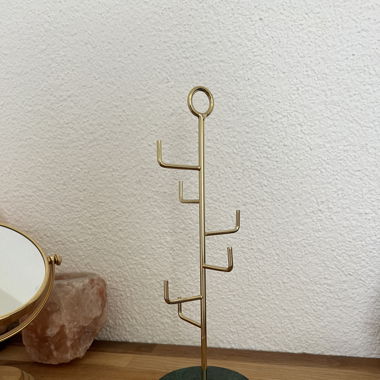 Jewellery stand storage deco marble