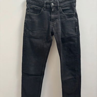 Black Celio Straight-Leg Jeans