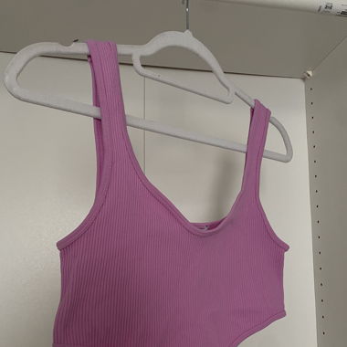 Crop top rose Zara 
