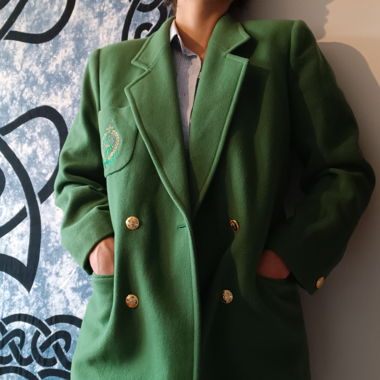 Green bougie blazer