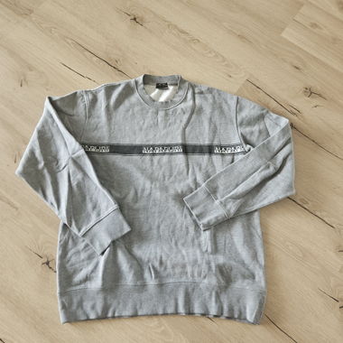 Grauer Napapijri Hoodie