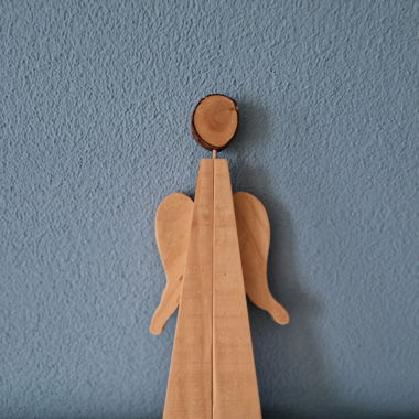 Deko-Engel, Holz natur