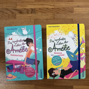 2 Bücher „Das verdrehte Leben der Amelie“