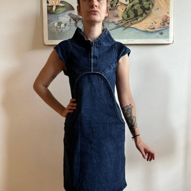 Vexed Generation dress techno rave vintage jeans
