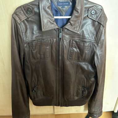 Giacca in pelle Tommy Hilfiger, taglia S