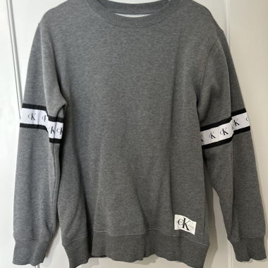 Calvin Klein Jeans grey sweatshirt M