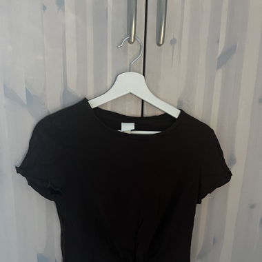 Braunes Basicshirt 