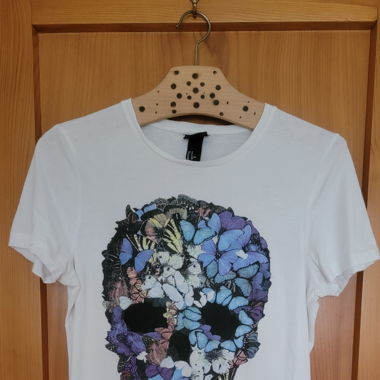 Cotton T-Shirt skull