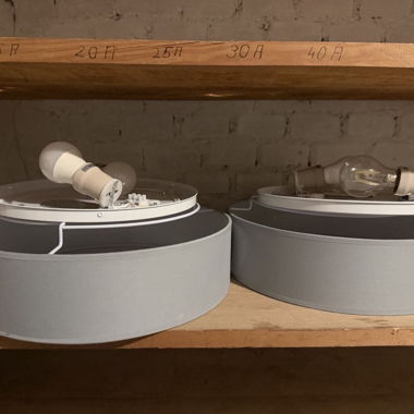 2x Luci da soffitto a filo