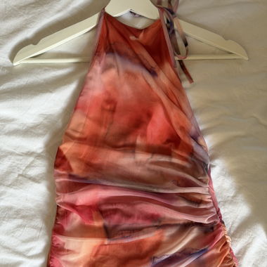 Robe à bretelles nouées Zara