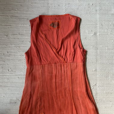Oranges Sommerdress