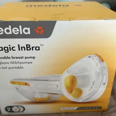 NEW Double Portable Breast Pump Medela Magic InBra