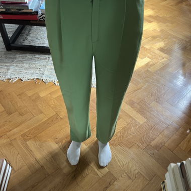 Hellgrüne Bardehle-Hose