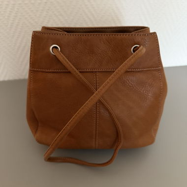 Borsa Fossil in pelle – marrone cammello