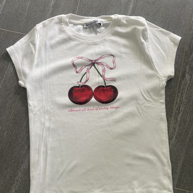 Stradivarius Cherry T-Shirt