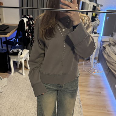 Grey H&M Sweatshirt XXS