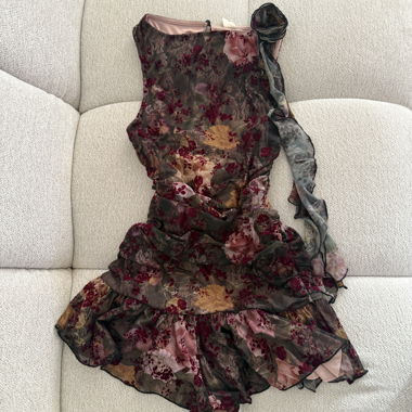 Robe florale - style vintage