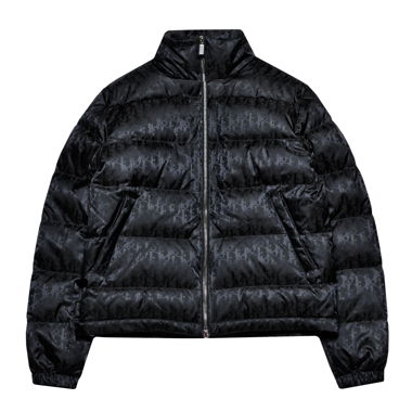 Doudoune Dior monogram noire
