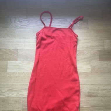Bright Red Dress