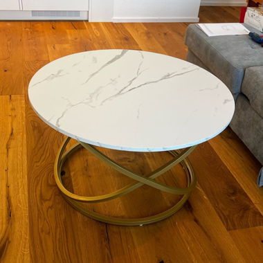 Couchtisch Marmor Gold