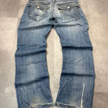 Jeans blu straight leg