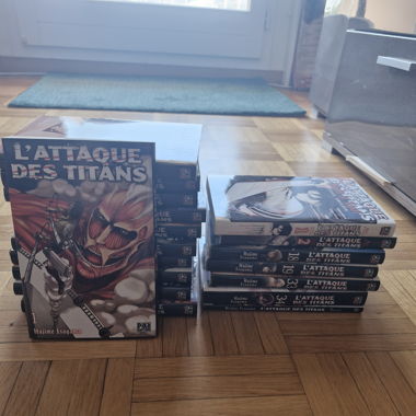 Manga l'attaque des titan