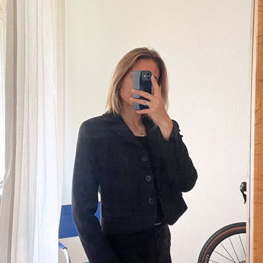 Short Blazer Black Zara