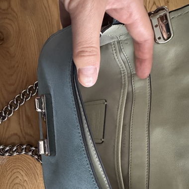 Original dark turquoise coach bag