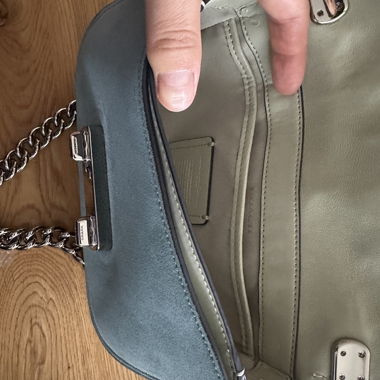 Original dark turquoise coach bag