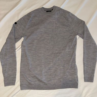 Maglione in lana grigio Superdry – Taglia M
