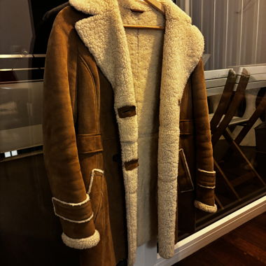 Manteau peau lainée Comptoir Cotonniers