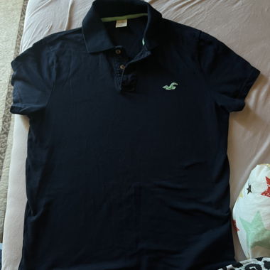 Navy Hollister Polo, 2000s Style