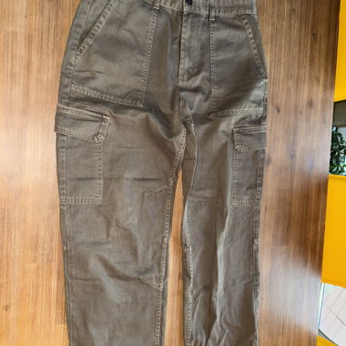 Brown cargo pants Bershka