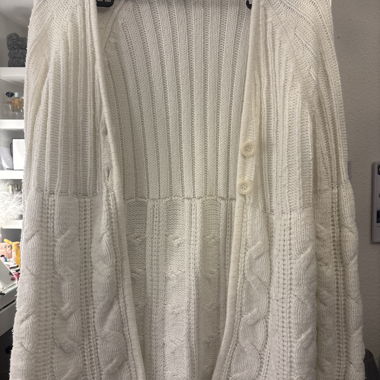 Cardigan bianco