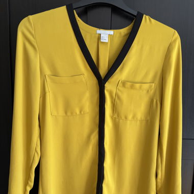 Chemise jaune