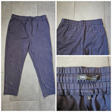 Pantaloni in tessuto blu scuro L/30