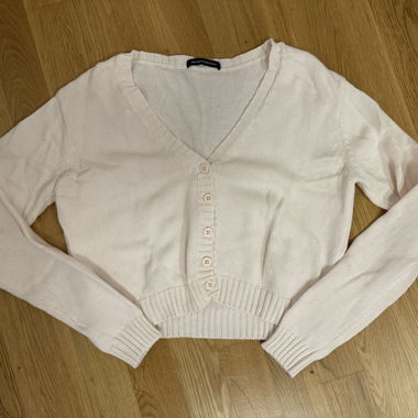 Pink knit cardigan - Brandy Melville