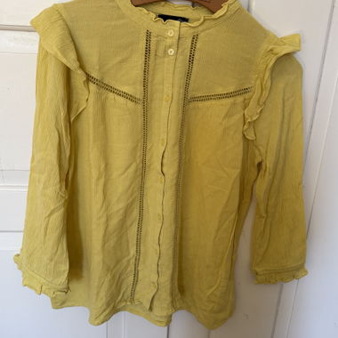Camicia gialla Etam
