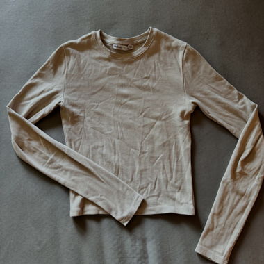 Chemise à manches longues Bershka