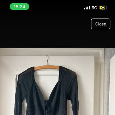 Little black dress mesh sleeves