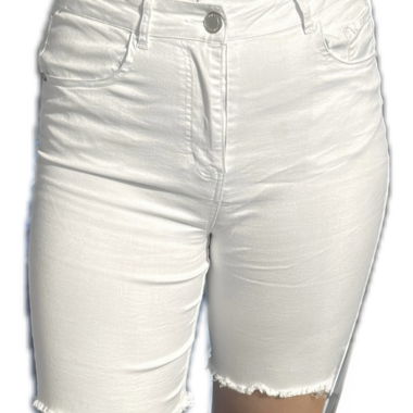 Weisser Jeans-Short von Zebra