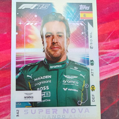 Carta da collezione F1 2025